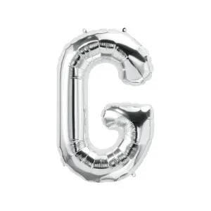 Realmax G Foil Balloon Silver (One Size)