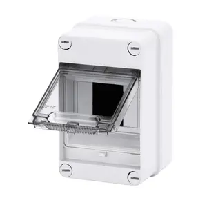 Gewiss GW40001 4 Module Insulated Enclosure - IP55 Watertight Surface Mounting Solution