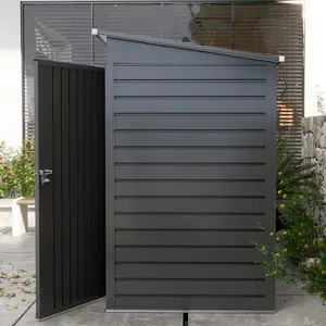 Garden Storage Shed Grey