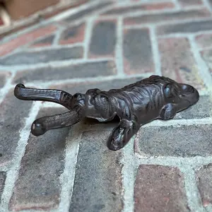 Cast Iron Dog Shaped Garden & Patio Boot Jack