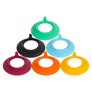 Tiny Dining - Children's Bamboo Plate Suction Cups 6 Colours