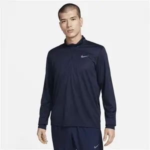 Nike Pacer Men's Dri-FIT 1/2-Zip Running Top - Blue - Polyester