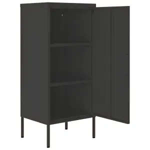 Berkfield Storage Cabinet Anthracite 42.5x35x101.5 cm Steel