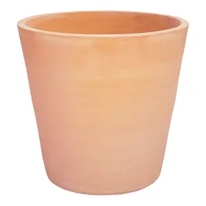 Verve Matt White washed White washed Terracotta Plant pot (Dia) 53cm, (H)50cm, 98L