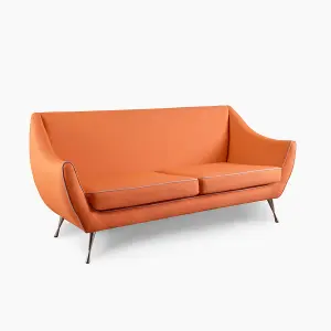 Emelda Grace Rita Large Sofa - Orange