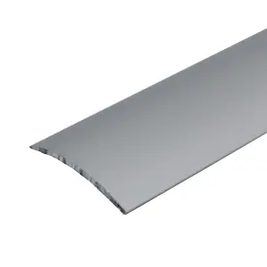 A03 30mm Anodised Aluminium Self Adhesive Door Threshold Strip - Silver, 0.93m