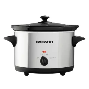 Daewoo 3.5 Litre Slow Cooker 210W Efficient Dishwasher Safe SDA1364GE