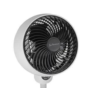 Portable Standing Fan Air Circulator Oscillating - Black