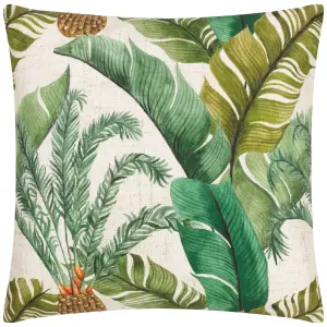 Wylder Tropics Maui Tropical Polyester Filled Outdoor Cushion