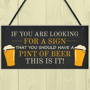 Novelty Bar Signs Hanging Door Wall Sign Home Bar Pub Plaque Sign Gift