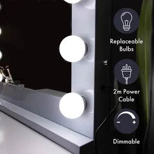 Rita Hollywood Vanity Mirror with LED Lights