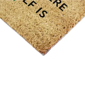 Home Is Where The Golf Is Doormat (90 x 60cm)