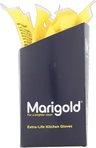 Marigold Kitchen Gloves Extra Life For A Brighter Clean (Large) Pack of 3