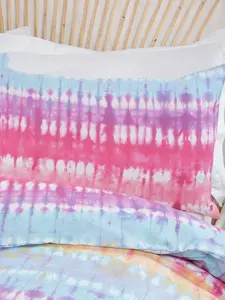 Tie Dye Single Duvet Cover and Pillowcase Set