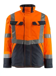 Mascot Safe Light Penrith Winter Jacket (Hi-Vis Orange/Dark Navy Blue)  (XX Large)