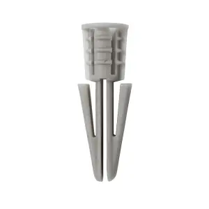 Securfix Plasterboard Plugs (Pack of 504) Light Grey (One Size)