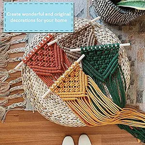 MACRAME STARTER PACK - Macram Accessories Starter Pack: 39 Pieces - Trimits