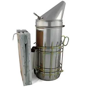 Stainless Steel Bee Smoker With Safety Guard