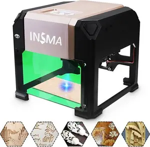 3000Mw USB Laser Engraver Desktop DIY Logo Mark Printer Carver Laser Engraving Machine