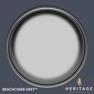 Dulux Trade Heritage Beachcomb Grey Eggshell Wall paint, 750ml