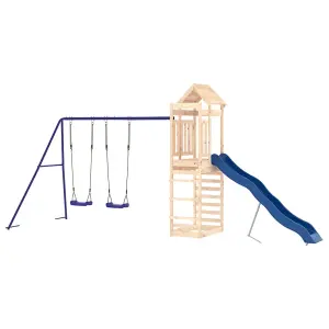 Berkfield Outdoor Playset Solid Wood Pine