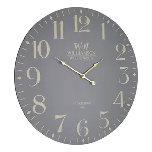 Interiors by Premier Classical Grey Wall Clock