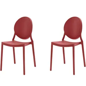 Dining Chair (Set of 2) Red