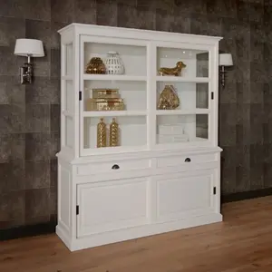 Jacksonport Display Cabinet White