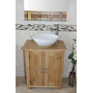 Kirkwood 650mm Free-Standing Single Vanity Unit with Basin & Faucet