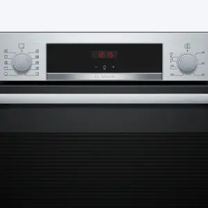 Bosch HBS534BS0B Built-in Single Multifunction Oven - Stainless steel effect