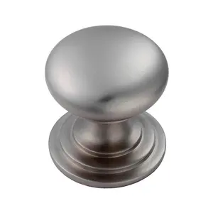 Victorian Round Cupboard Door Knob 42mm Dia Stainless Steel Cabinet Handle