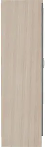 Cascio 6 Door Wardrobe Zipcode Design Finish: Grey Gloss