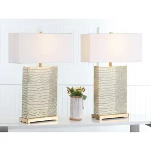 Angelinea 71cm Table Lamp Set (Set of 2) Tan