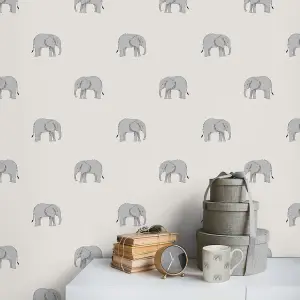 Sophie Allport Natural Wildlife Pearl effect Embossed Wallpaper