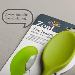 Zeal Silicone Cooking Spoon Lime Green