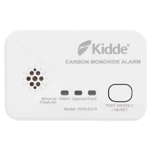 Kidde 2030-DCR - 10 Year Life Alkaline Battery Carbon Monoxide Alarm