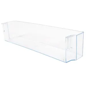 SPARES2GO Lower Door Bottle Tray Shelf Compatible with CDA FW820IN FW821 FW821/1 Fridge Freezer (Clear)