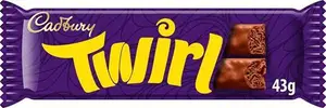 Cadbury Twirl Chocolate Bar 43G 3643