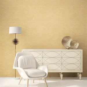 Galerie TexStyle Gold Woven Weave Texture Wallpaper Roll