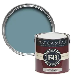 Farrow & Ball Modern Emulsion Mixed Colour 86 Stone Blue 5 Litre