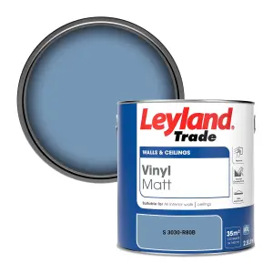 Leyland Trade Vinyl Matt Walls & Ceilings Emulsion Paint (S 3030-R80B) 2.5L