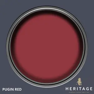 Dulux Trade Heritage Pugin Red Eggshell Wall paint, 750ml