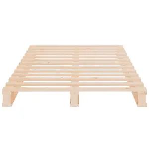 Berkfield Bed Frame 90x200 cm Solid Wood Pine