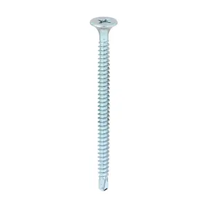 TIMCO Drywall Self-Drilling Bugle Head Silver Screws - 3.5 x 55