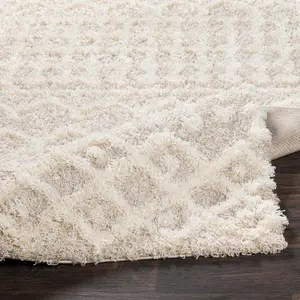 NOUR Boho Shaggy Area Rug 160 x 220 cm