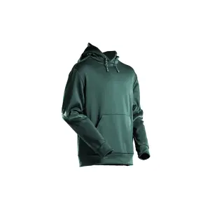 Mascot Customized Fleece Hoodie (Forest Green)  (XXXX Large)