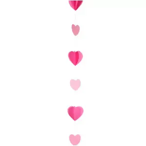 Kaleidoscope Heart Balloon Tail Pink (One Size)