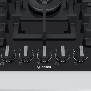 Bosch Serie 6 PPQ7AB90 75.2cm Gas Hob - Black