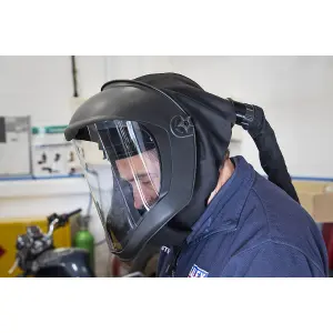 Sealey Face Shield With Powered Air Purifying Respirator PAPR SSP80PAPR