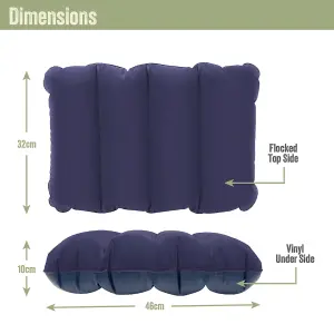 Milestone Camping Inflatable Travel Pillow